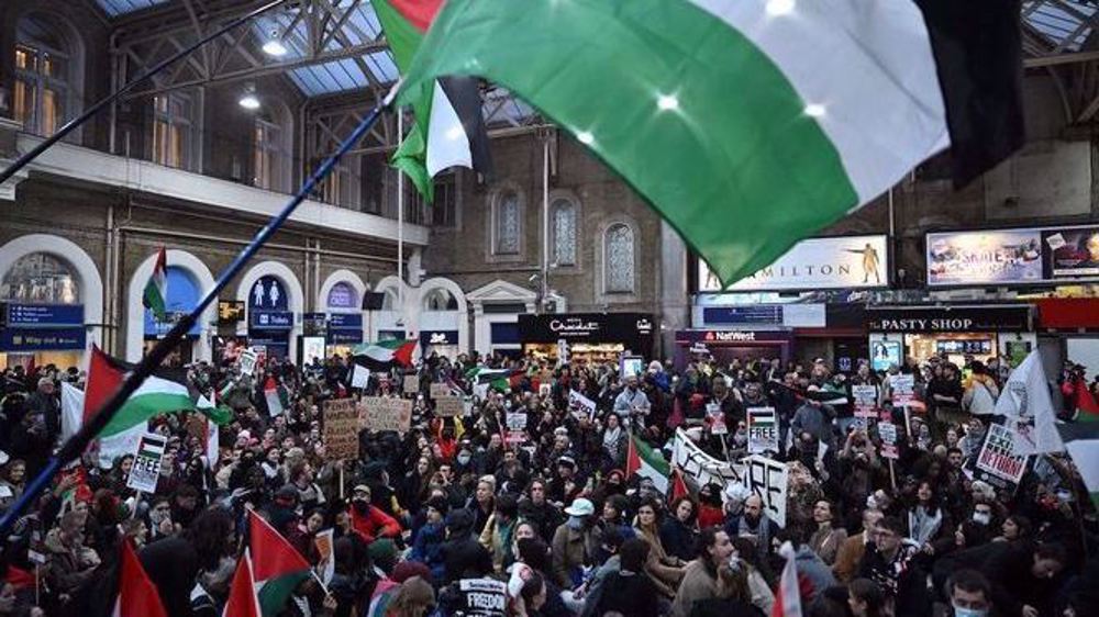 Major pro-Palestinian march held in London amid tight police presence