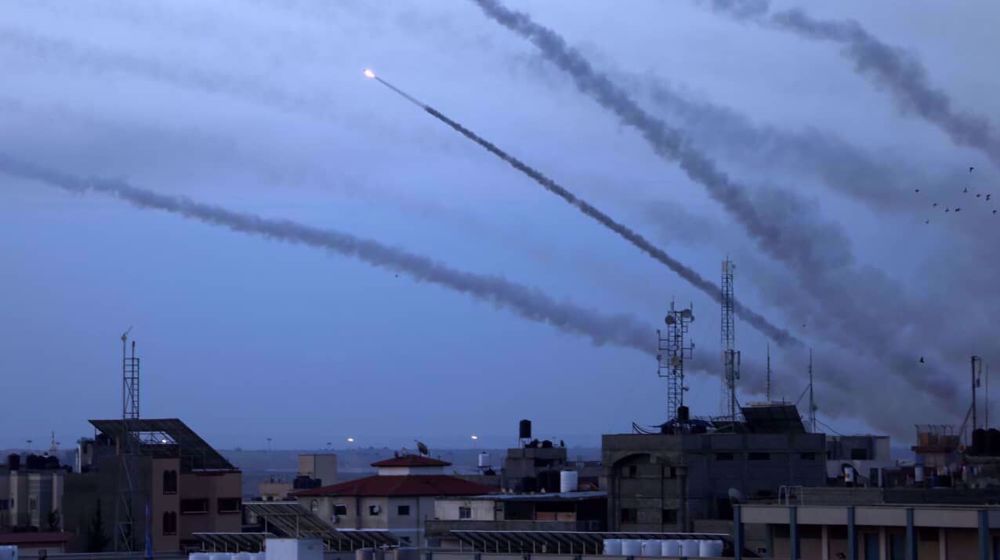 Gaza : une rafale de missile a visé les colonies sionistes 