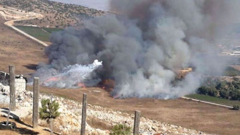 La base militaire israélienne Yaftah prise pour cible par le Hezbollah libanais
