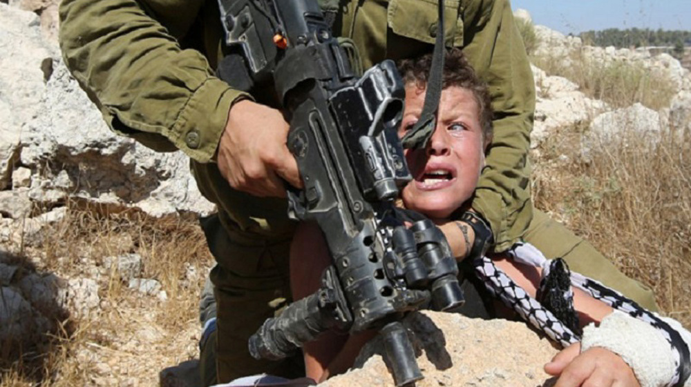Israel attacks children to quell resistance