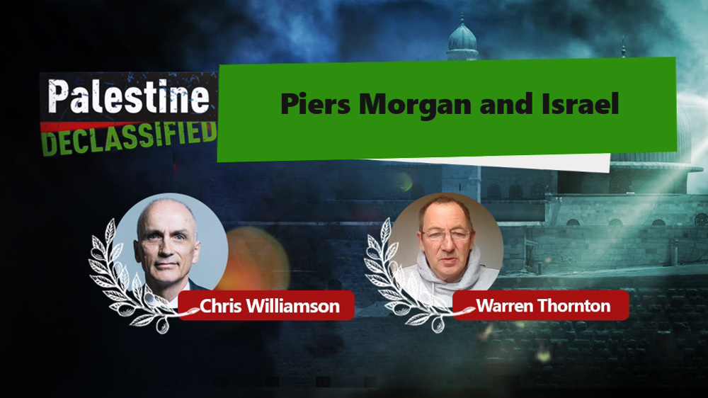 Palestine déclassifiée: Piers Morgan et Israël