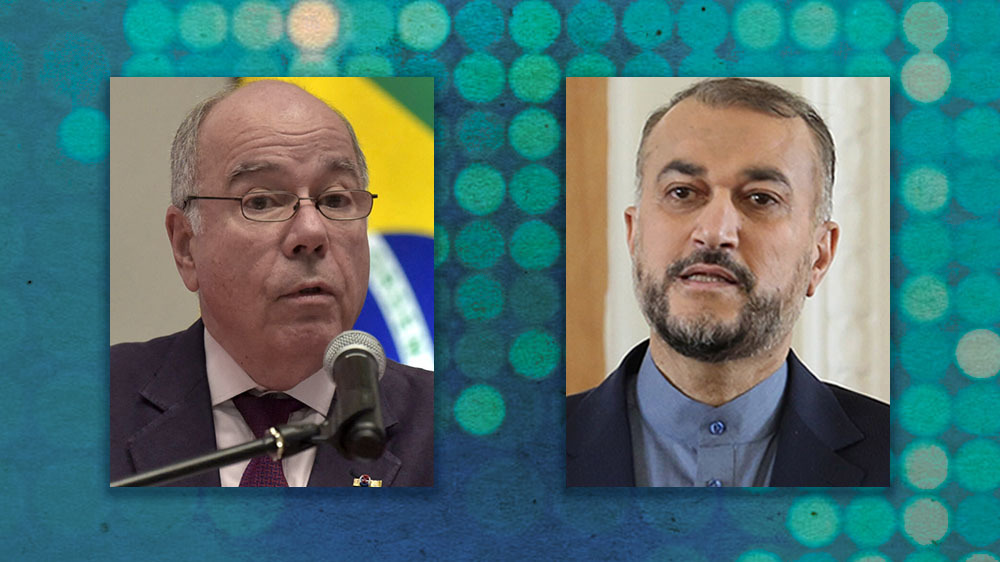 Iran, Brazil urge truce in Gaza, humanitarian aid to war-hit civilians