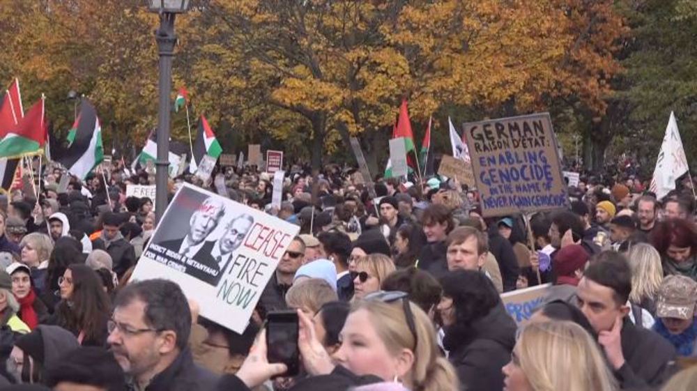 1000s take part in Berlin's biggest pro-Palestine protest yet