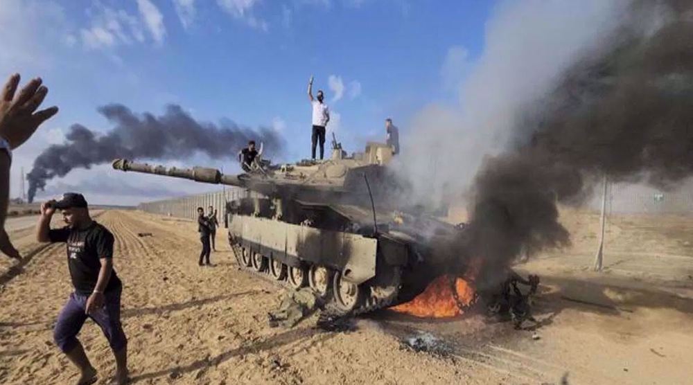 Hamas says destroyed 24 Israeli vehicles, tanks in past 48 hours