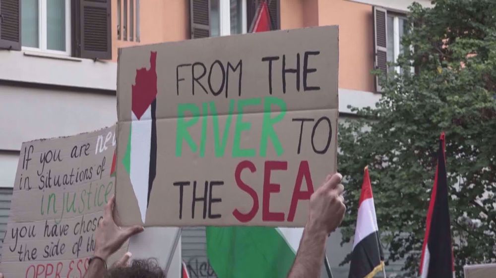 New pro-Palestinian rally held in Rome