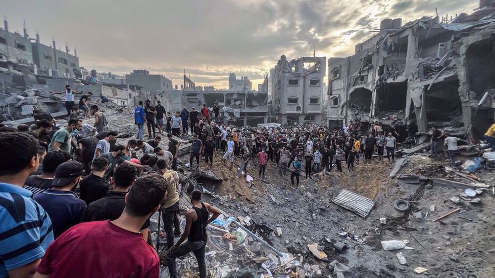 Gaza: L'aviation israélienne a bombardé le camp de réfugiés al-Bureij