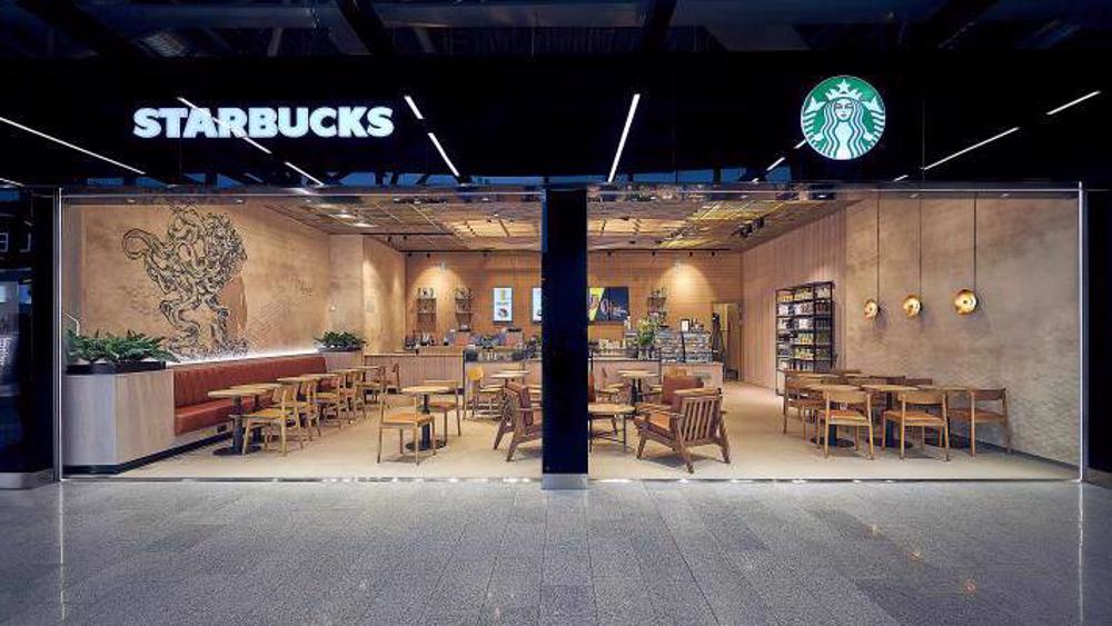 Finnish activists stage sit-in protest condemning Starbucks' ties to Israel