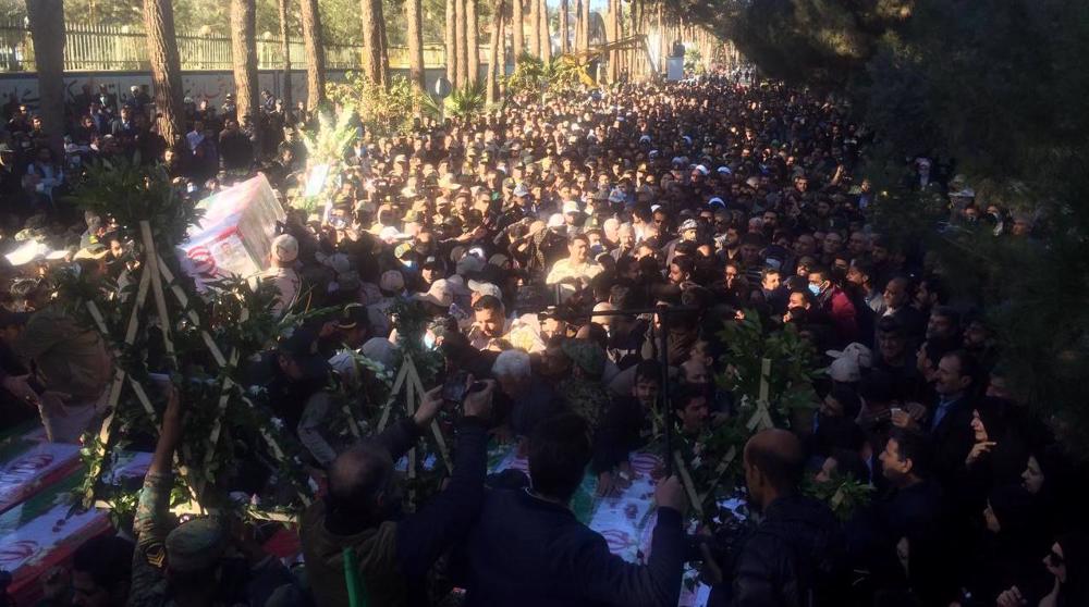 Iran : funérailles des martyrs de l’attentat terroriste de Rask
