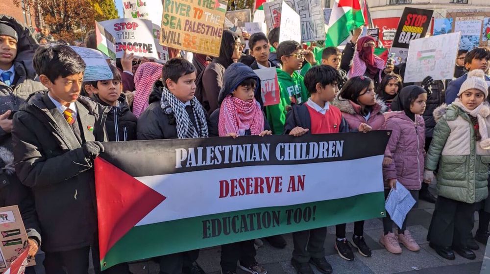GB : manifestation pro-palestinienne pour la 8e semaine consécutive