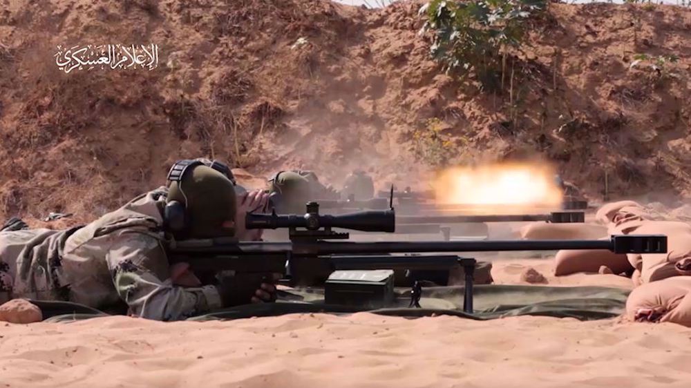 Al-Qassam diffuse les images de ses fusils de sniper Ghoul