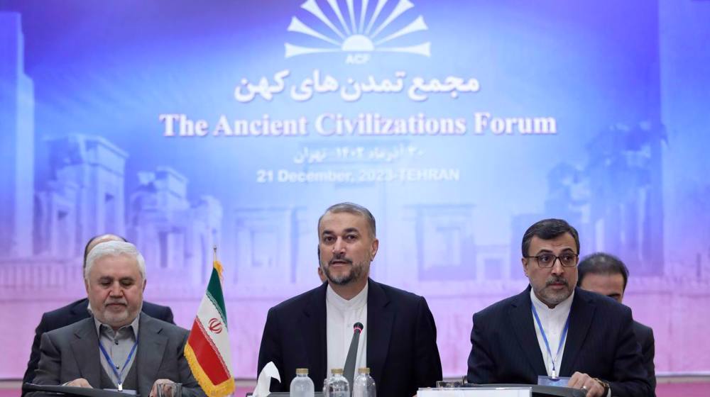 Iran urges countries with ancient civilizations to stop Israeli crimes in Gaza
