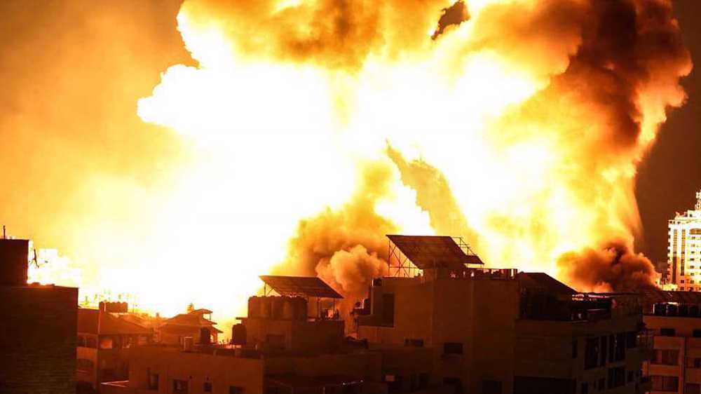 Dumb bombs dropped on Gaza