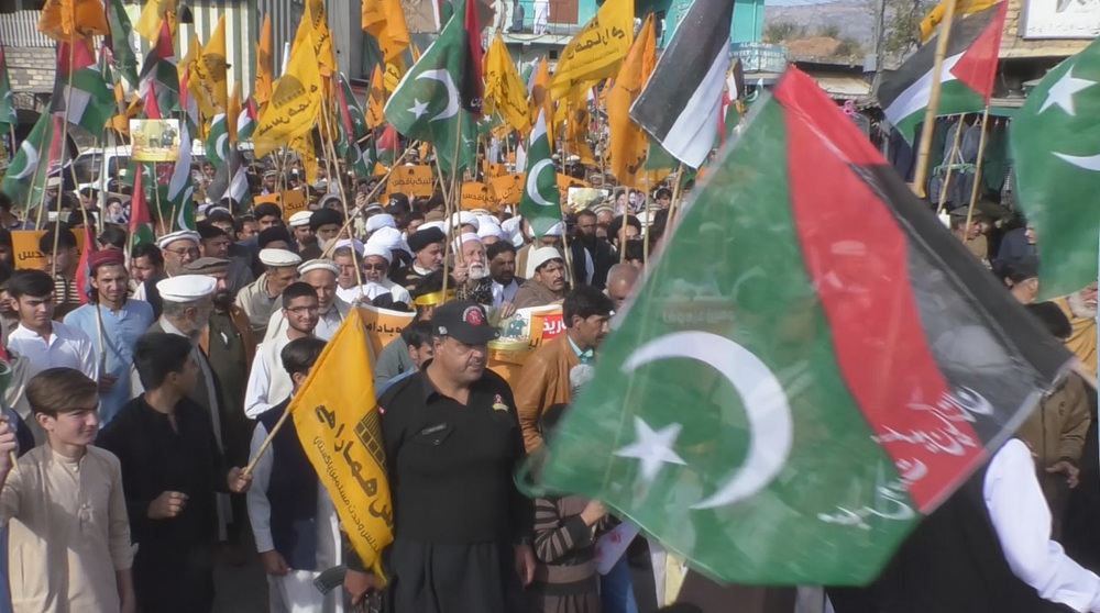 Protests echo in Pakistan's tribal regions against Israeli aggression on Gaza