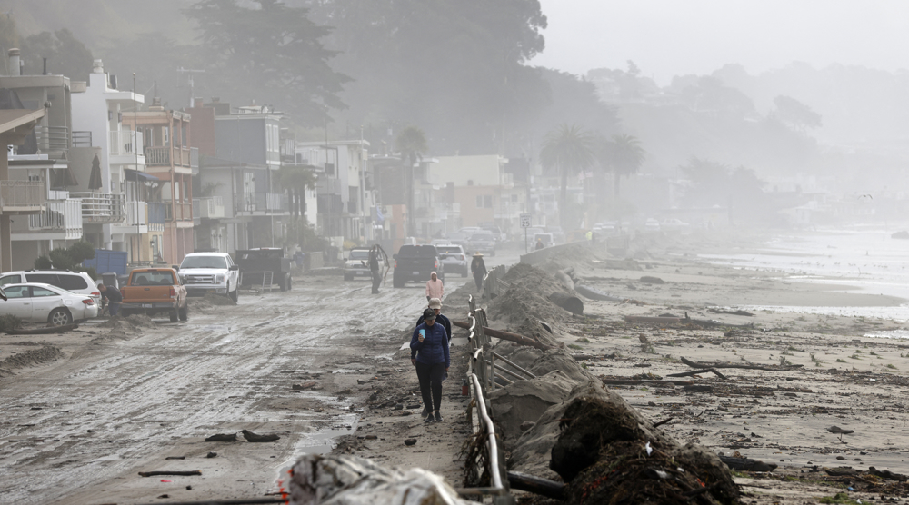 Massive waves on California coast cause flooding, force evacuations