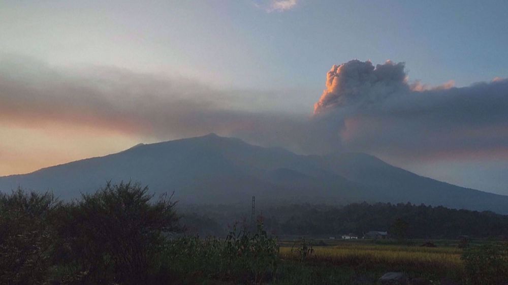 Indonesia village covered in ash as volcano continues to erupt