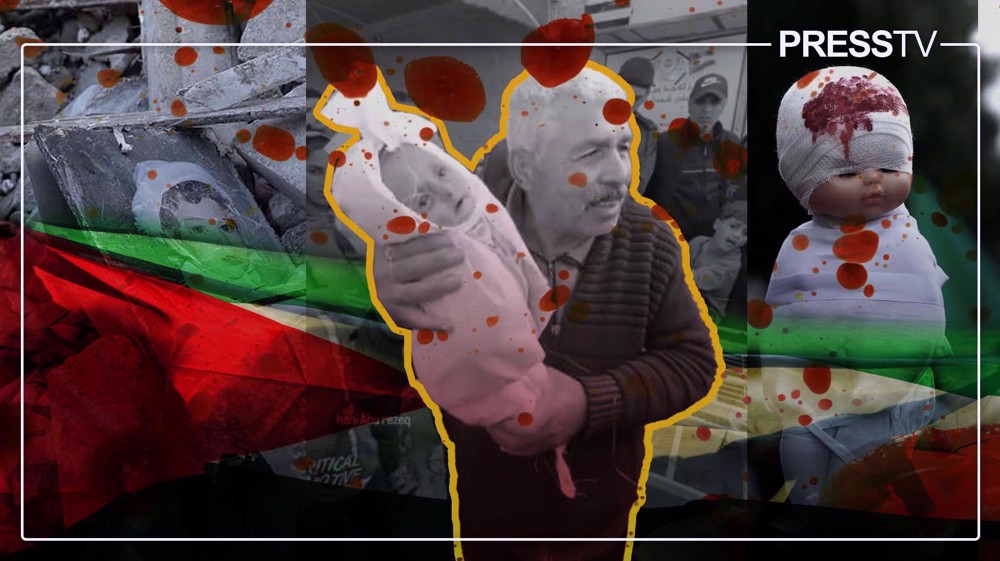 Israeli regime has killed 7,112 children – err, dolls – in Gaza since Oct. 7