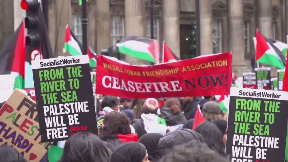 UK capital rocked by pro-Palestine protest again
