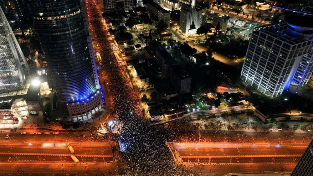 Tens of thousands hold fresh massive protests against Netanyahu's 'legal reforms'