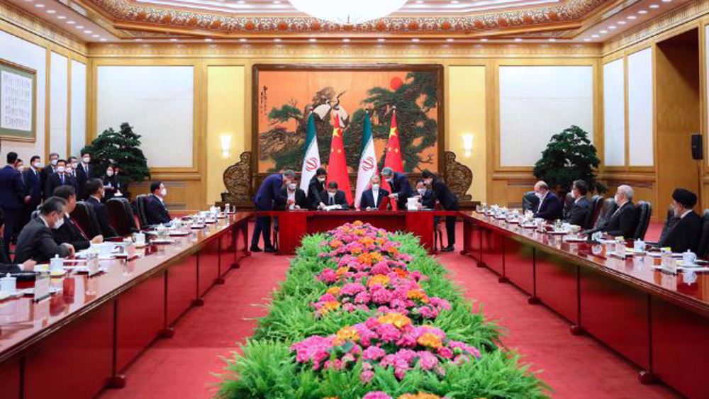 20 notes de coopération signés en présence du président Raïssi à Pékin