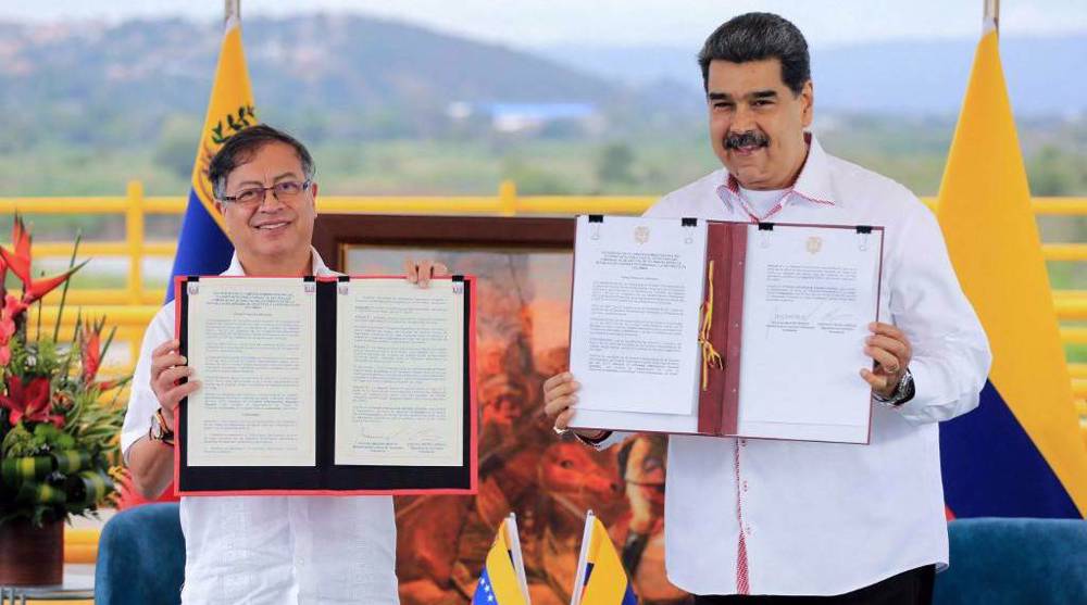 Venezuela, Colombia sign deal to revive trade after 4-year suspension