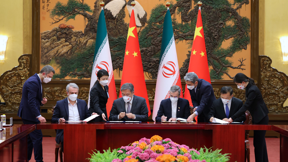 Mise en œuvre des accords de coopération Iran-Chine