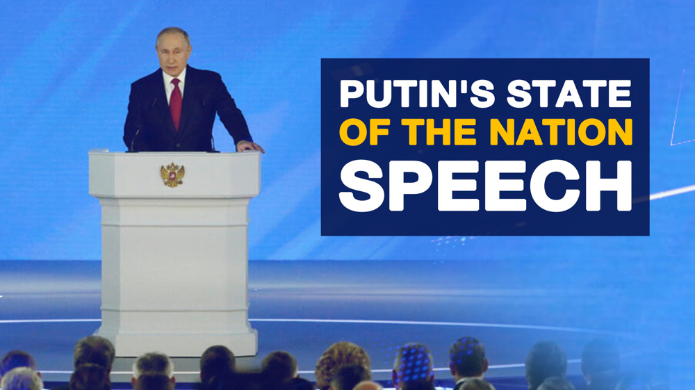 Putin's annual  speech 