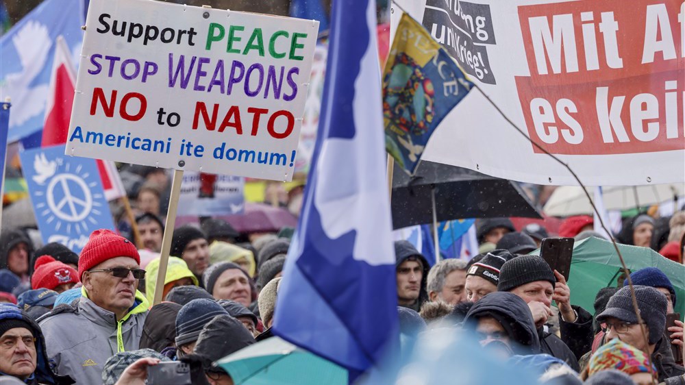 Ukraine: le non de la population européenne à l'OTAN