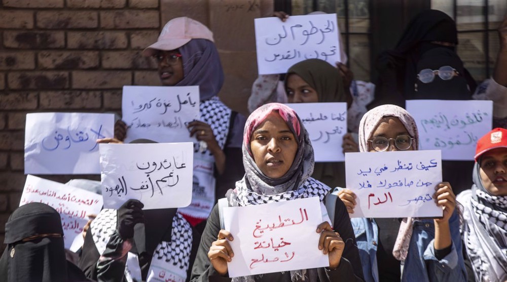 Sudanese protesters blast deal on normalizing ties with Israel