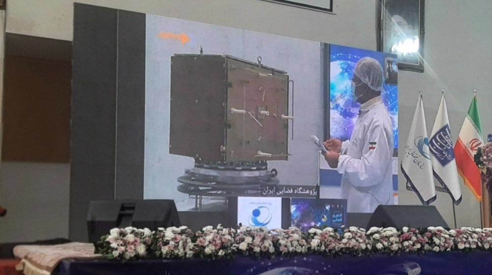 Iran unveils indigenous Nahid-2 telecommunication, Tolou-3 imaging satellites