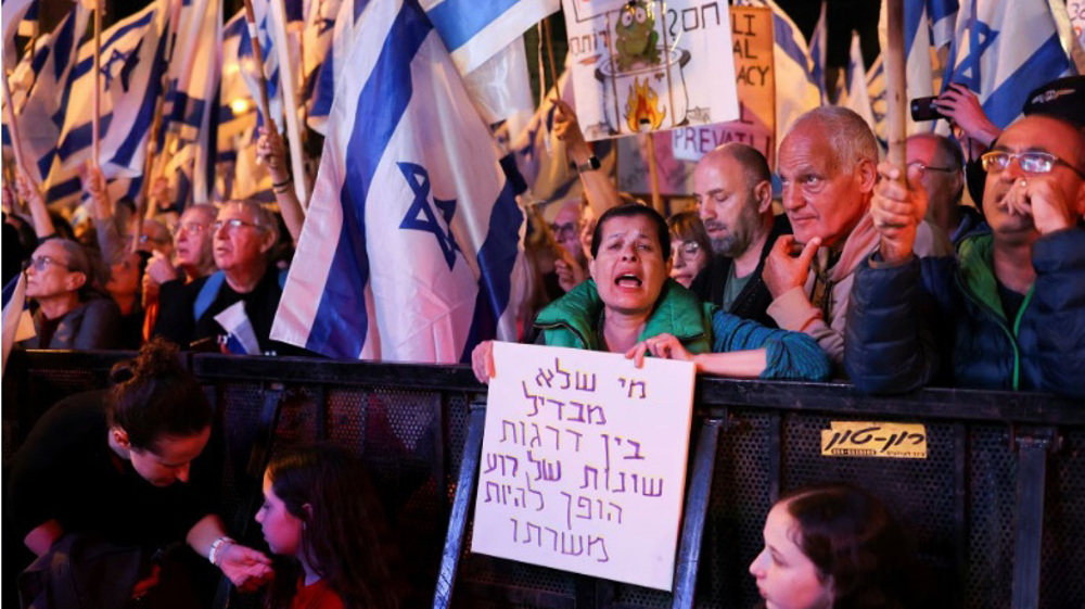 ‘Street rallies lay bare Israeli regime’s identity crisis’