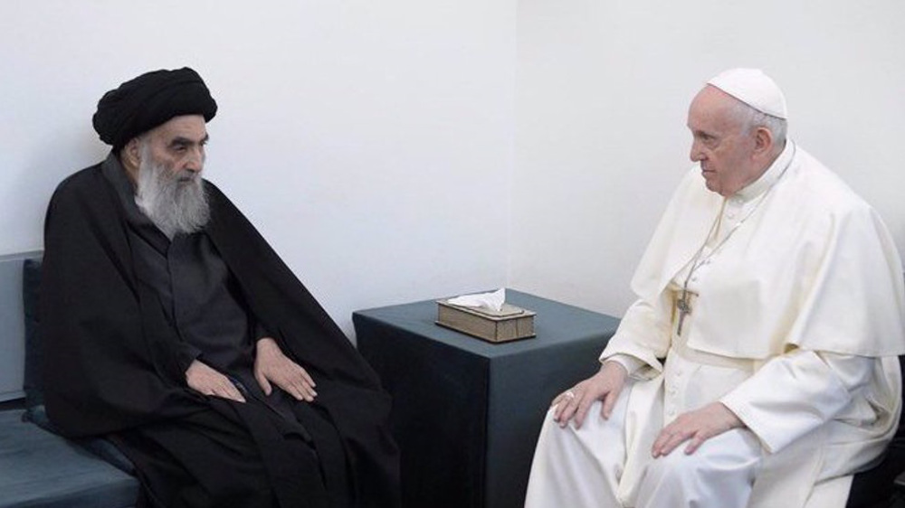 Ayatollah Sistani, Pope Francis 