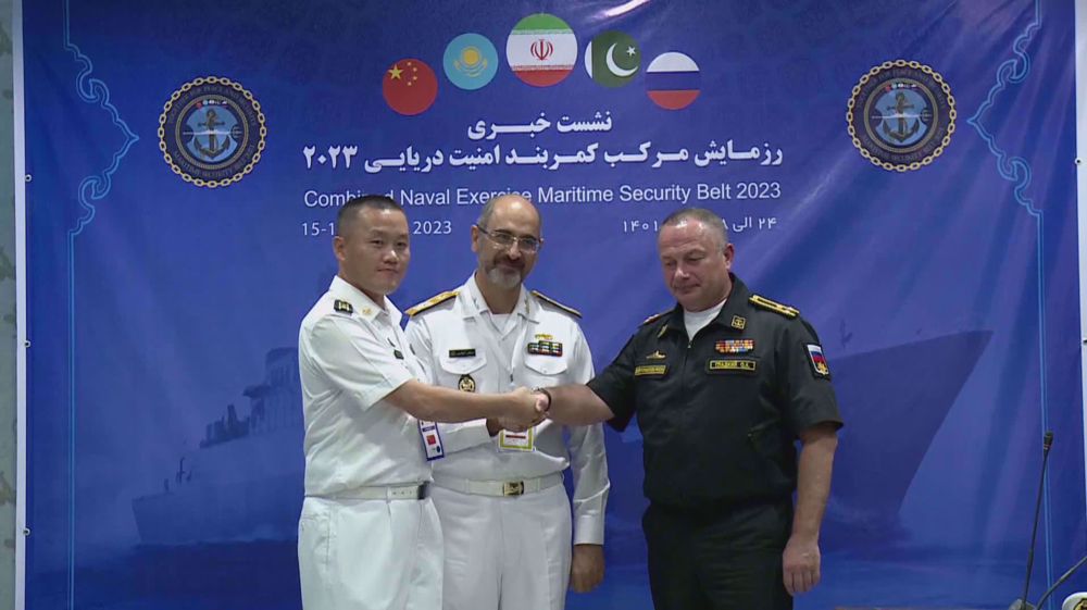 Iran, China, Russia kick off trilateral naval drill in Sea of Oman