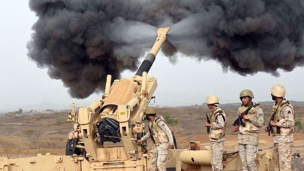 Saudi forces-Artillery attack-Yemen