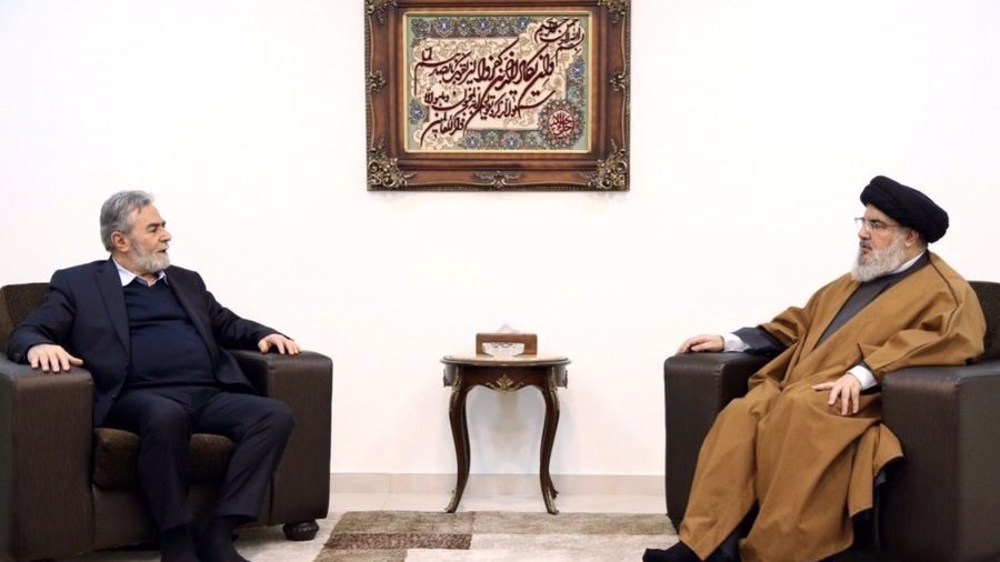 Nasrallah, Islamic Jihad head discuss closer coordination against Israel