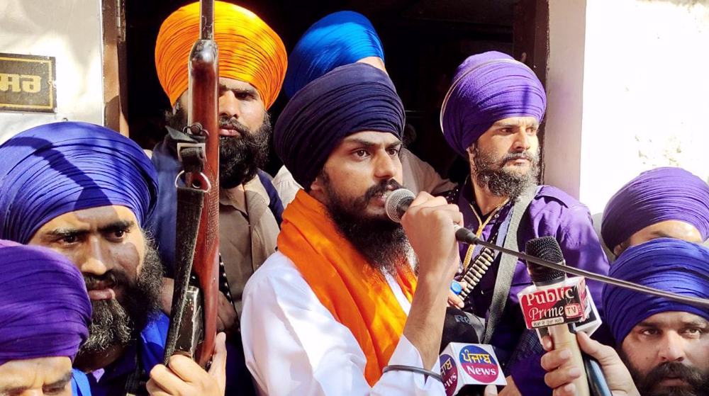 Massive manhunt underway in India's Punjab against rebel leader