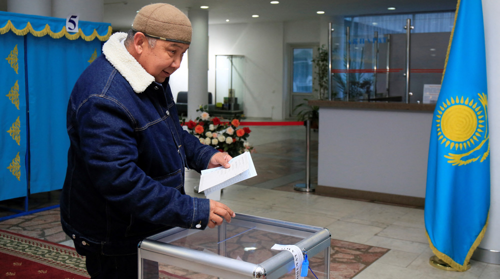 Kazakh ruling party sweeps snap parliamentary election: Exit polls