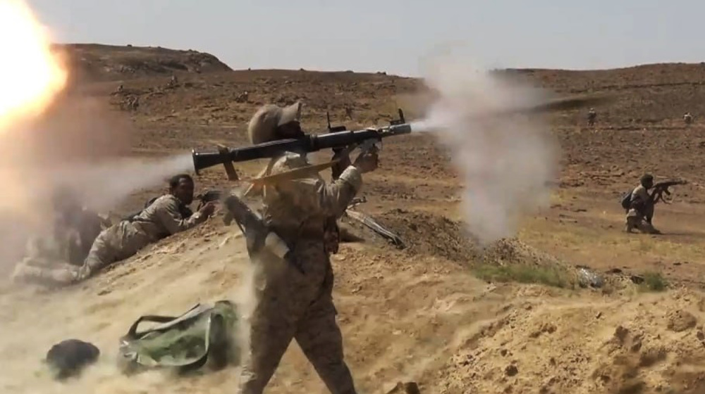 Yemeni armed forces hold drills on 8th anniversary of Saudi-led war 