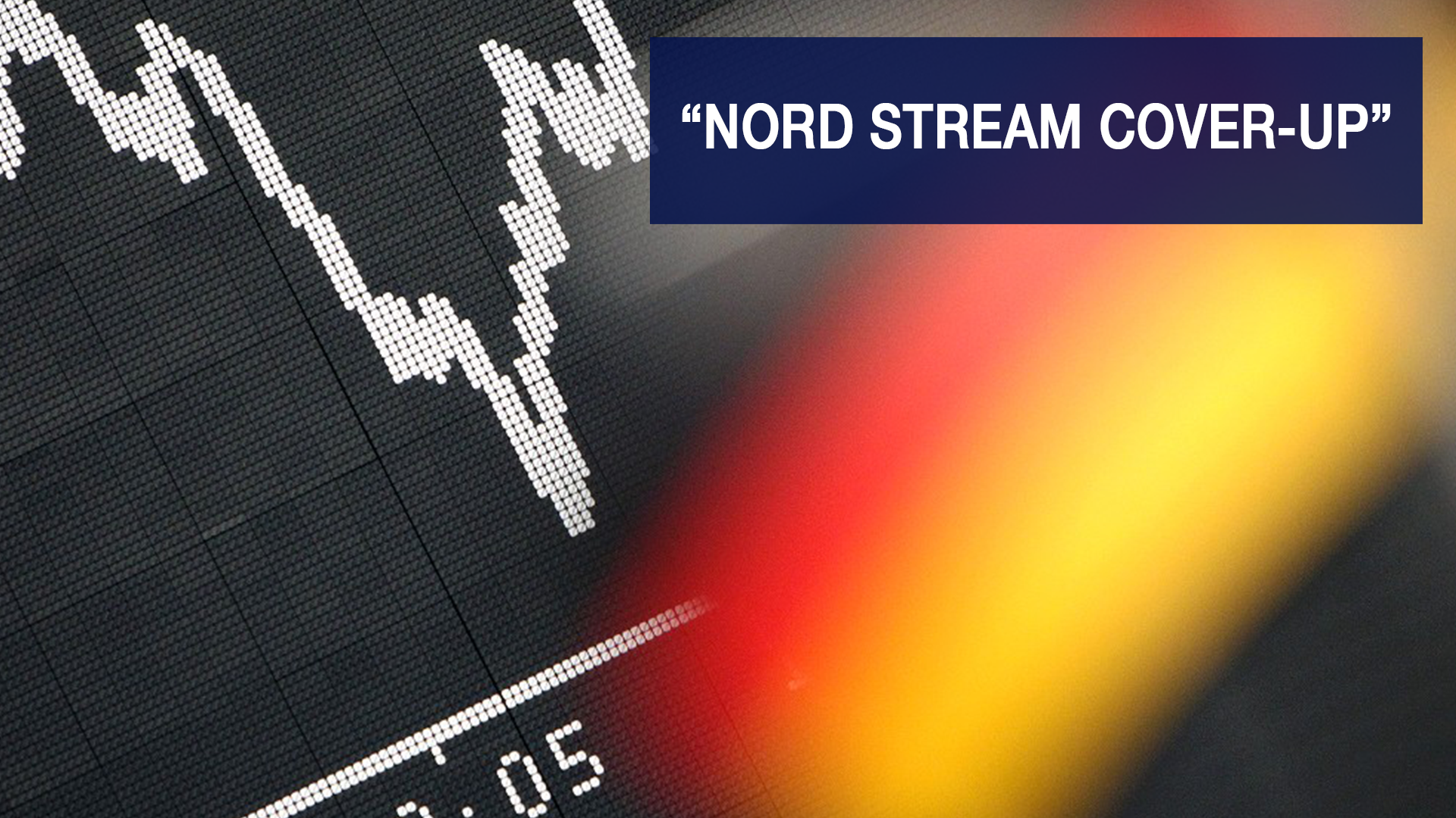 Nord stream cover-up story