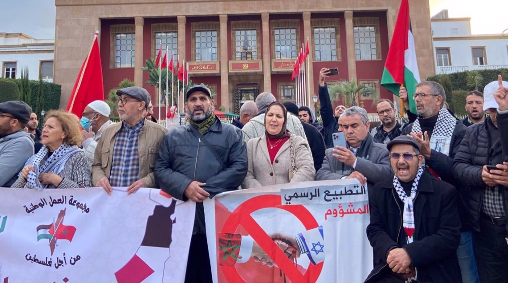 Anti-normalization protests coincide with Land day in Morocco 