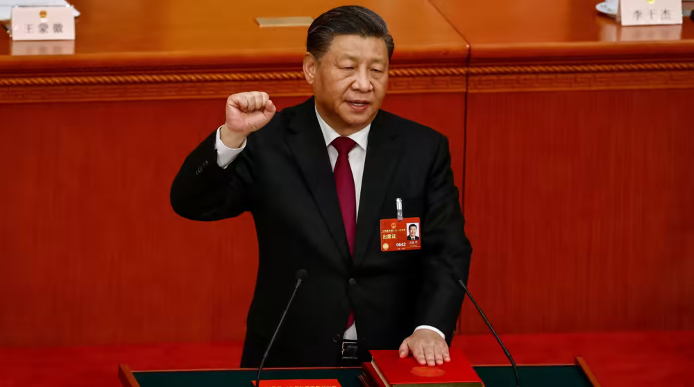 Xi Jinping unanimously elected Chinese president for historic third term