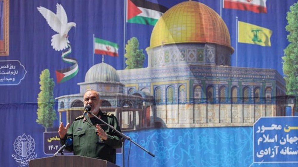 Commandant en chef du CGRI: Israël est en passe de s'effondrer 