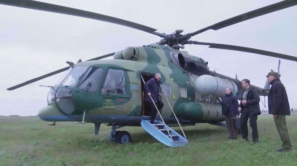 Putin visiting Russian troops in Ukraine's Kherson and Luhansk regions