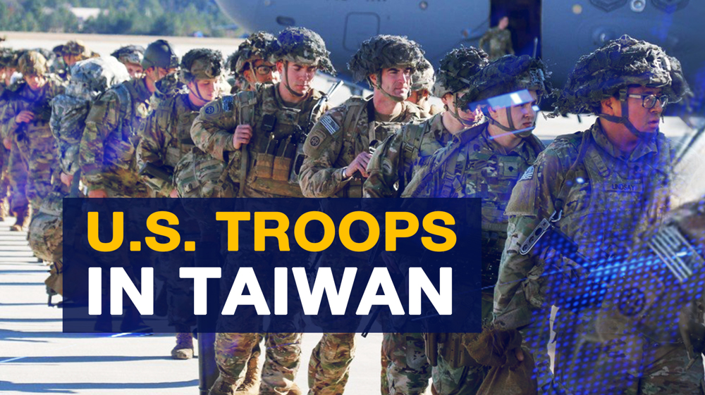 US troops in Taiwan