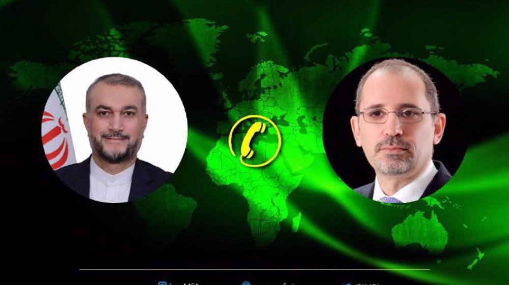 Entretien téléphonique des ministres iranien et jordanien des AE