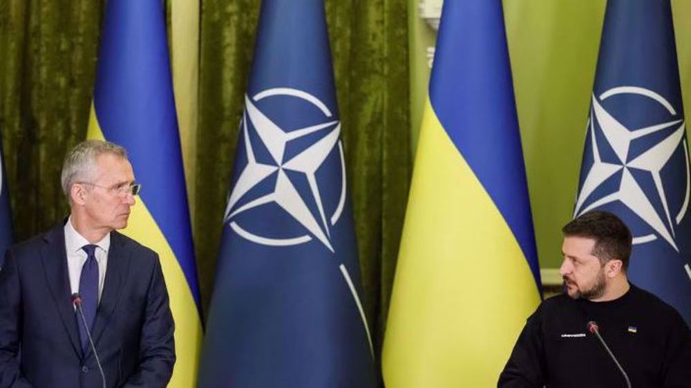 Ukraine’s president asks NATO for more weapons