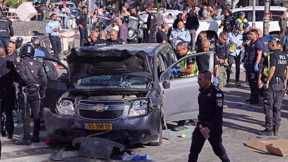 Qods: huit colons israéliens blessés dans une attaque à la voiture-bélier