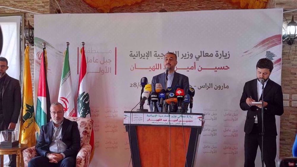 Ministre des AE: L’Iran soutient haut et fort la Résistance libanaise