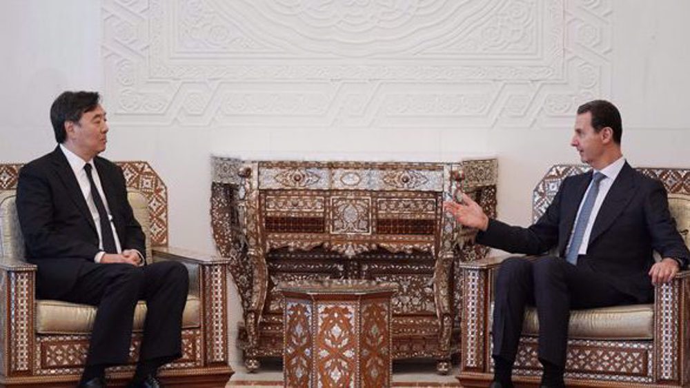 Chinese senior diplomat meets with Syria’s Assad 