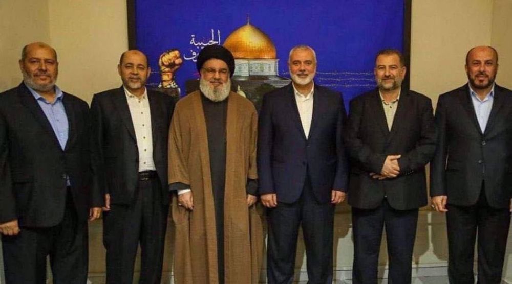 Hezbollah chief, Hamas officials meet as resistance unitedly warns Israel 