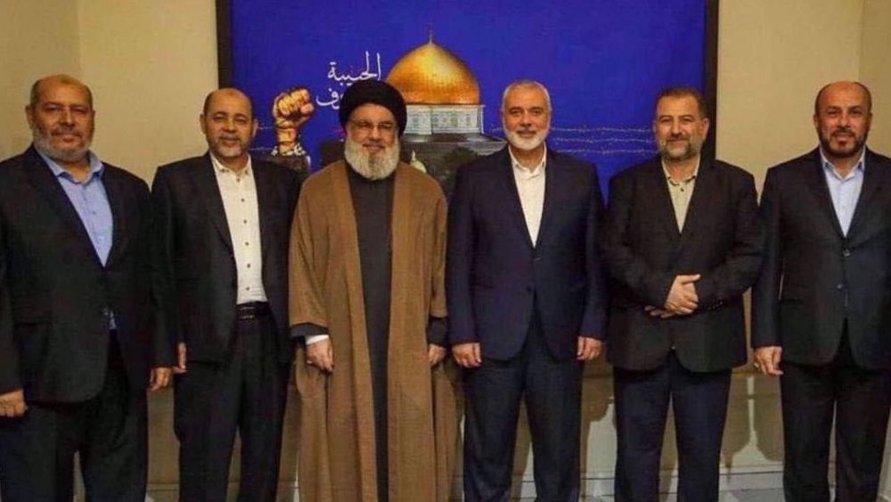 Nasrallah rencontre des responsables du Hamas